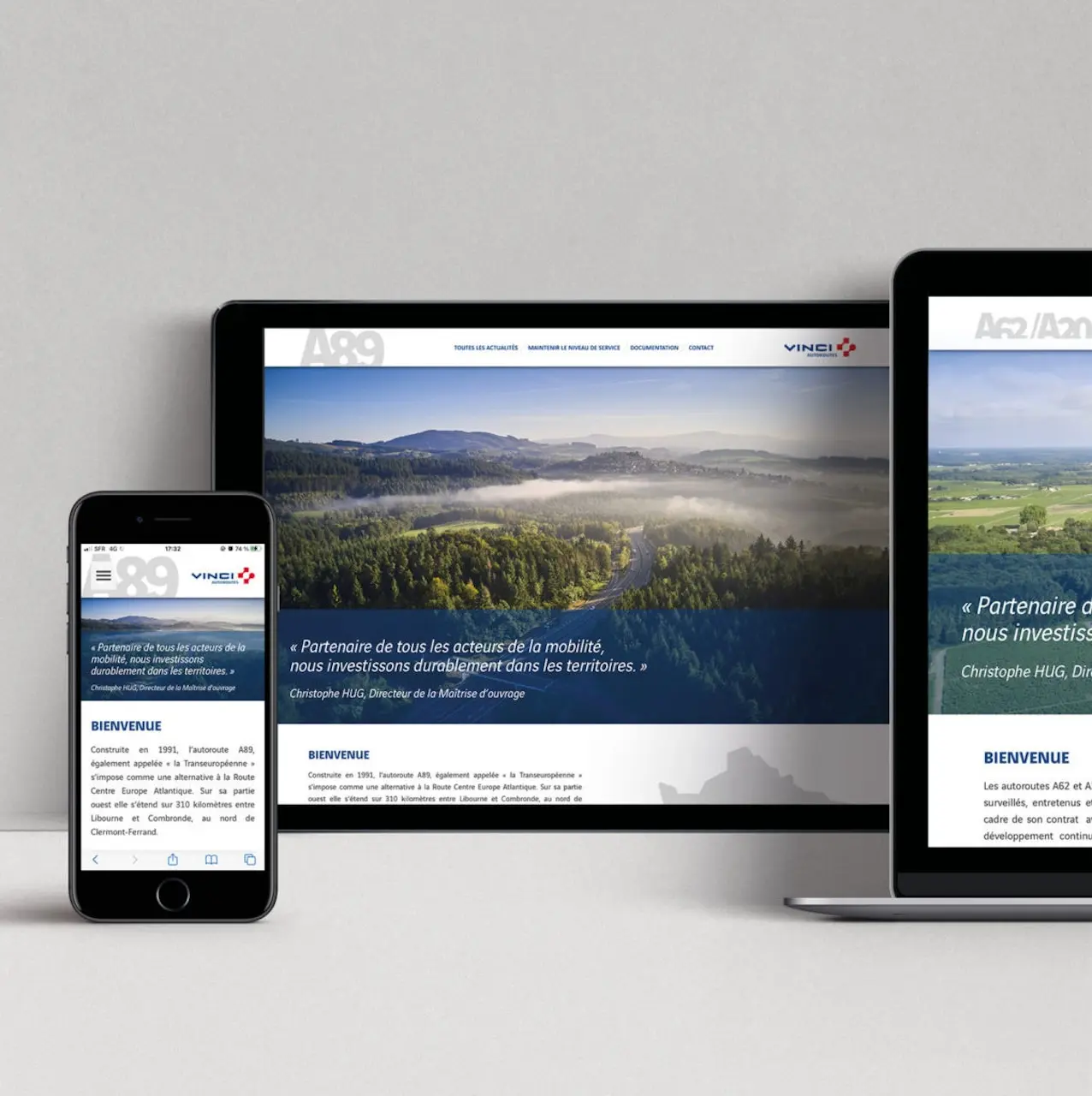 MOCKUP Digital Vinci Autoroutes